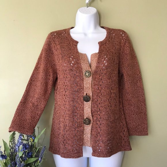 4/$25 Christopher & Banks Lightweight Cardigan - Picture 1 of 8